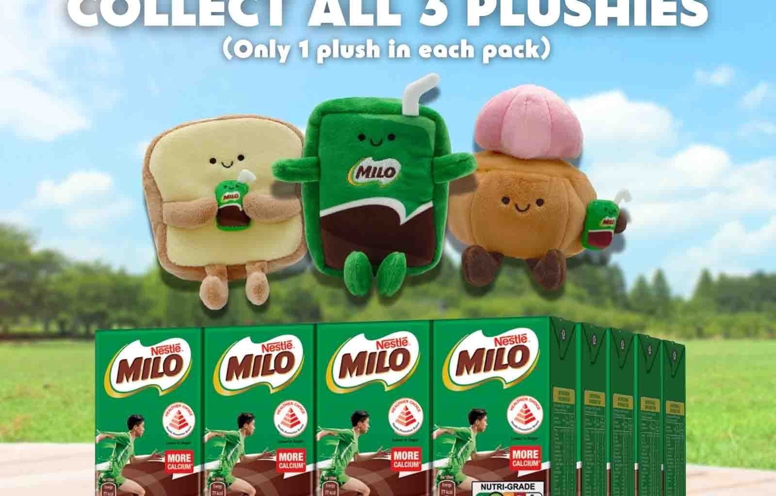 MILO Celebrates 75 Years in Singapore with Adorable Limited-Edition Set Meal Plushies - Alvinology