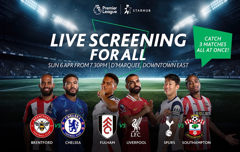 StarHub Brings the Premier League Action to Downtown East with Triple Match Screening - Alvinology