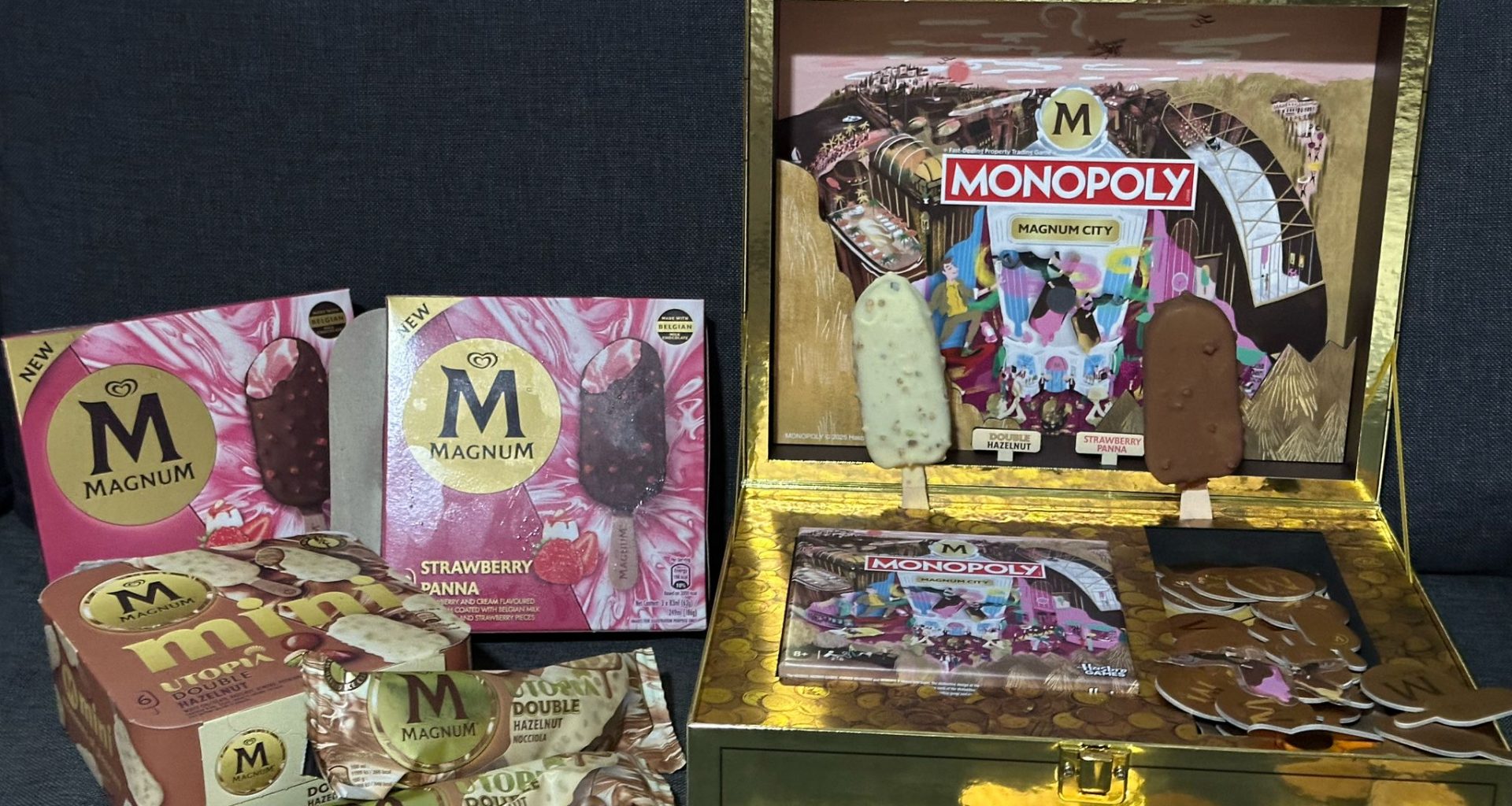 Magnum Unveils Irresistible New Flavours and Exclusive MONOPOLY Collaboration with Hasbro - Alvinology