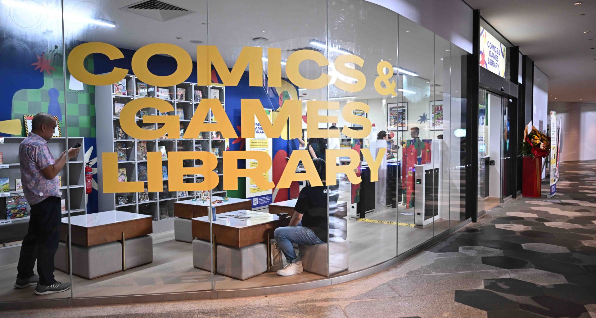 Level Up Your Reading Game: NLB Opens Comics and Games Pop-Up Library at Punggol Coast Mall - Alvinology
