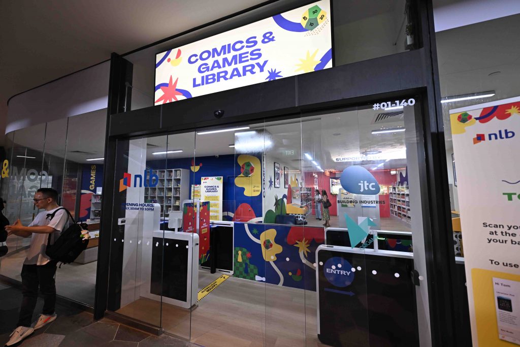 Level Up Your Reading Game: NLB Opens Comics and Games Pop-Up Library at Punggol Coast Mall - Alvinology