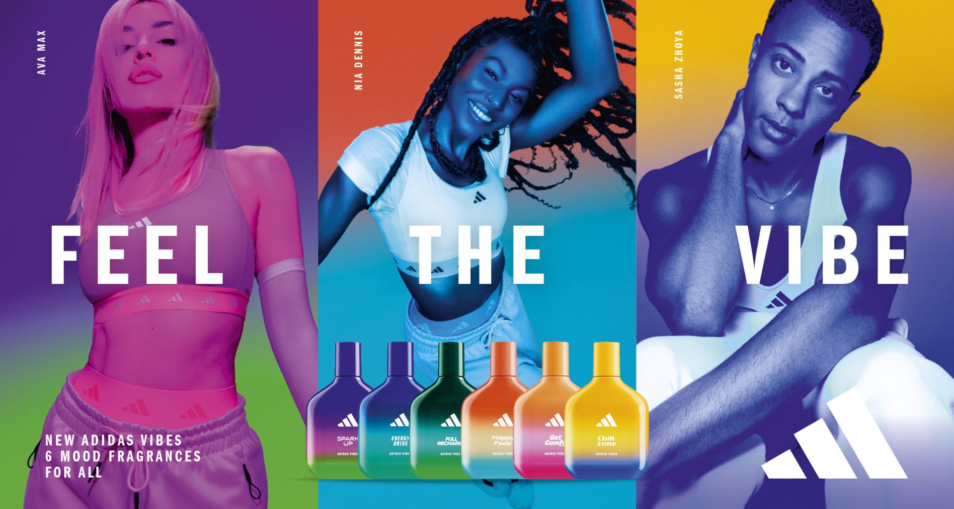 Feel the Vibe: adidas Launches Mood-Boosting ‘Vibes’ Fragrance Collection at Plaza Singapura - Alvinology