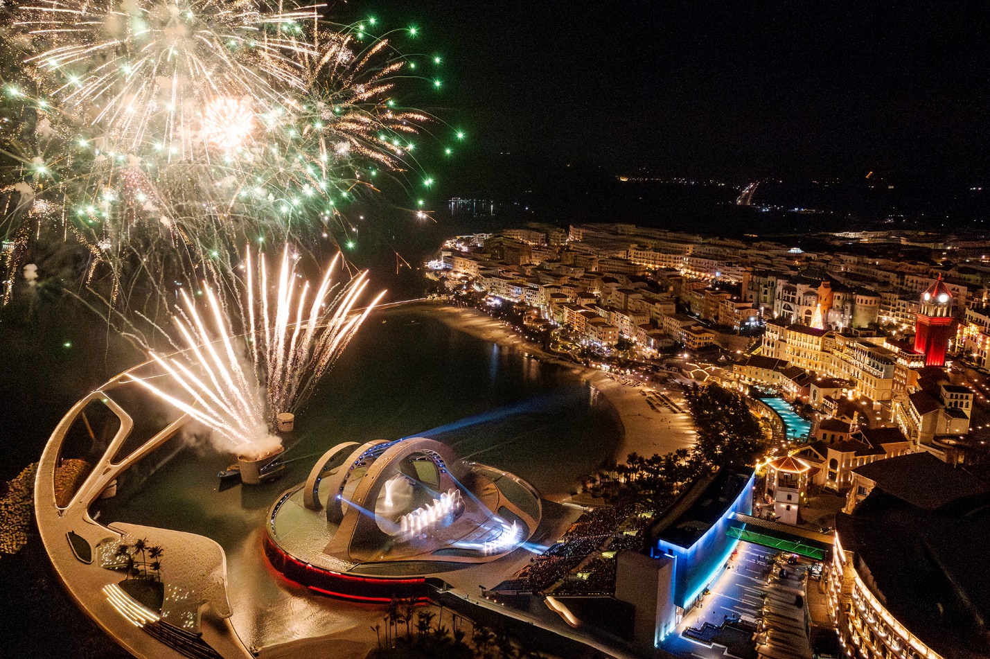 Phu Quoc prepares for APEC 2027 Fireworks light up Sunset Town in South Phu Quoc Island 365 days a year.