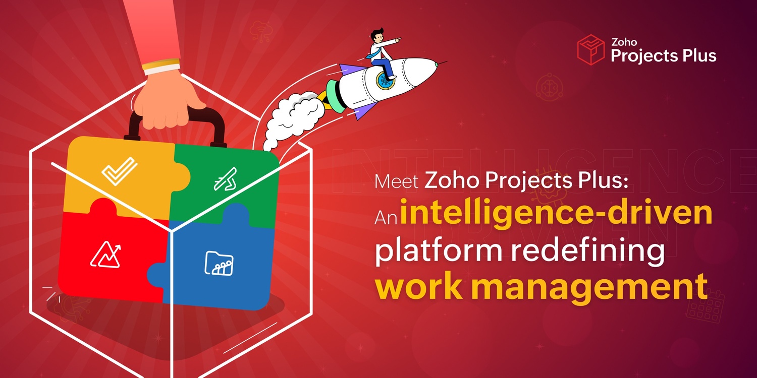 Zoho Launches Projects Plus, a Unified, Data-Driven, and AI-rich Project Management Platform Empowering Mid-sized and Enterprise Organizations Zoho launches Projects Plus a platform solution for evolving enterprise needs