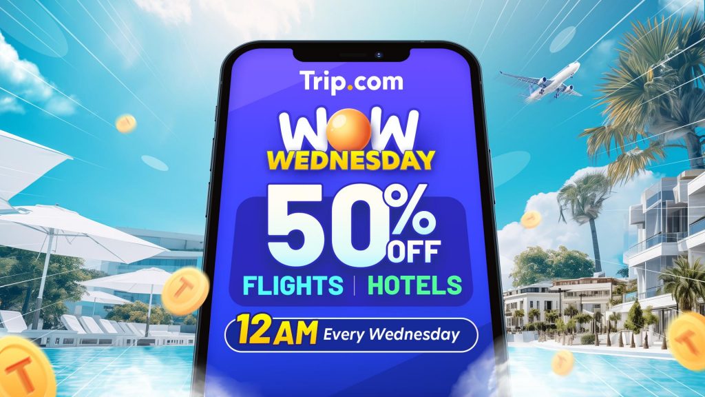 Score Up to 50% Off Flights and Hotels Every Week with New Wow Wednesday Deals Score Up to 50% Off Flights and Hotels Every Week with New Wow Wednesday Deals - Alvinology