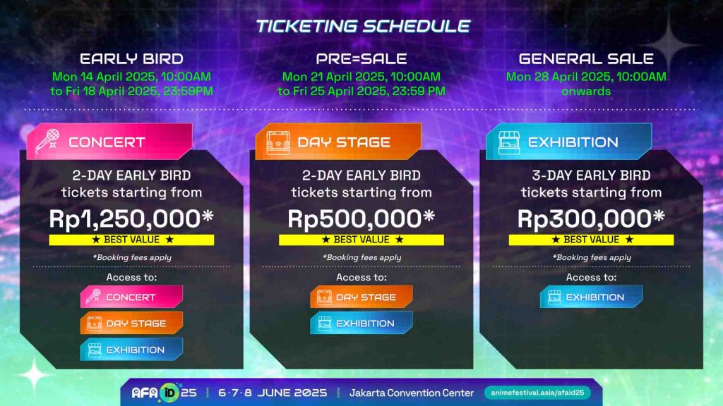 Anime Festival Asia Returns to Jakarta in June 2025 with a Star-Studded Lineup and Electrifying Experiences - Alvinology