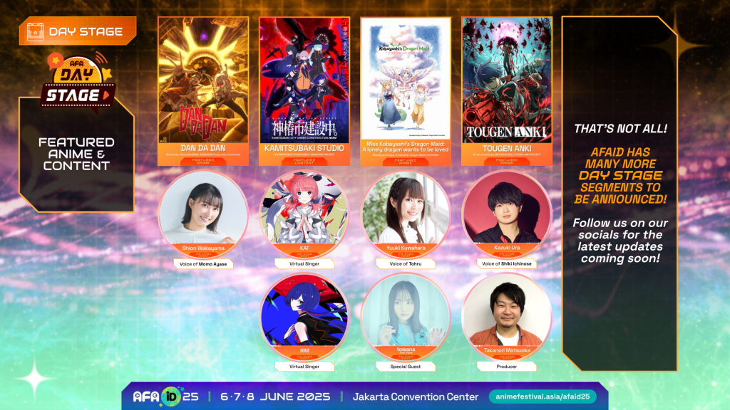 Anime Festival Asia Returns to Jakarta in June 2025 with a Star-Studded Lineup and Electrifying Experiences - Alvinology