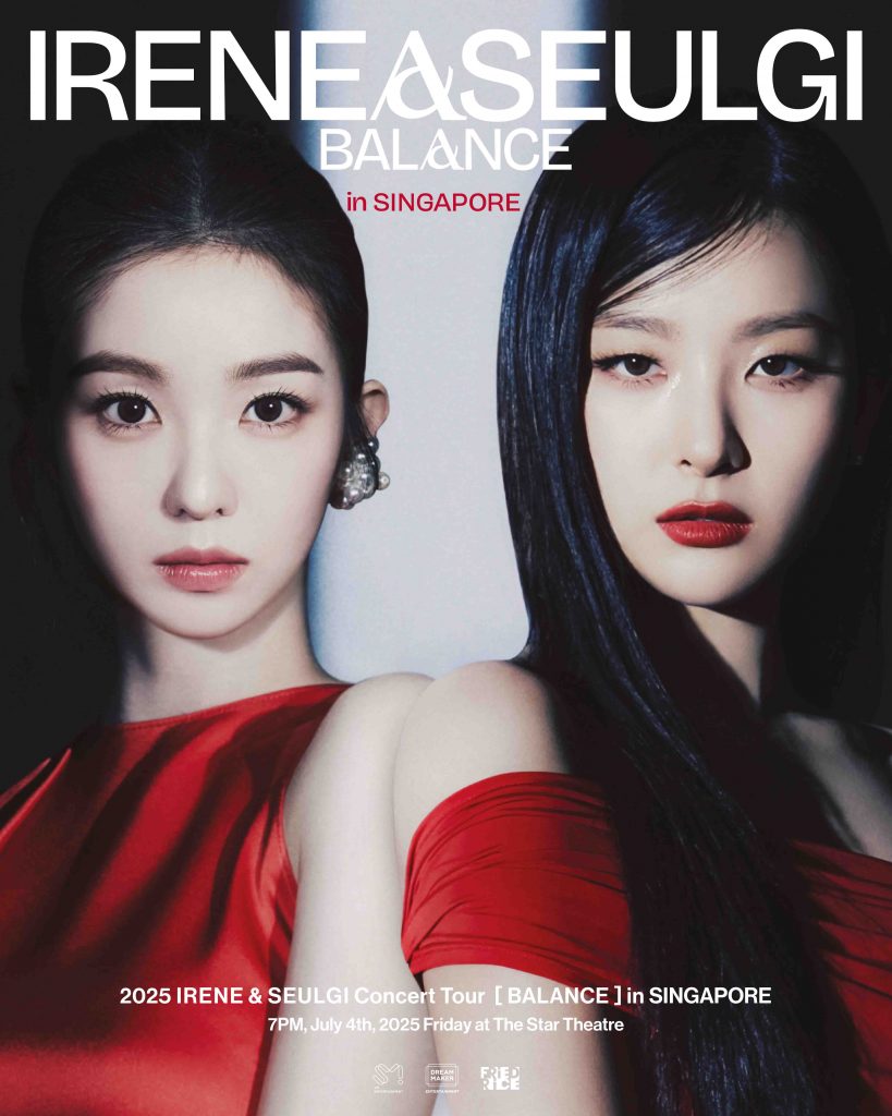 Red Velvet – IRENE & SEULGI Set to Bring First Solo Concert Tour [BALANCE] to Singapore This July - Alvinology