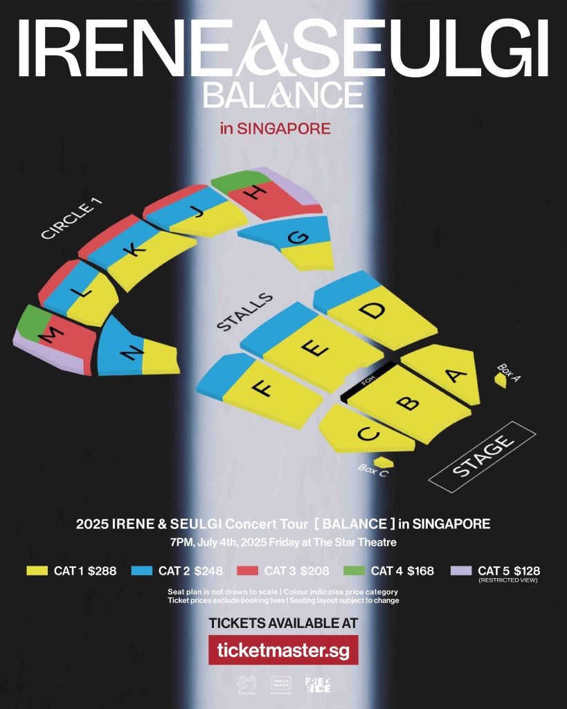 Red Velvet – IRENE & SEULGI Set to Bring First Solo Concert Tour [BALANCE] to Singapore This July - Alvinology