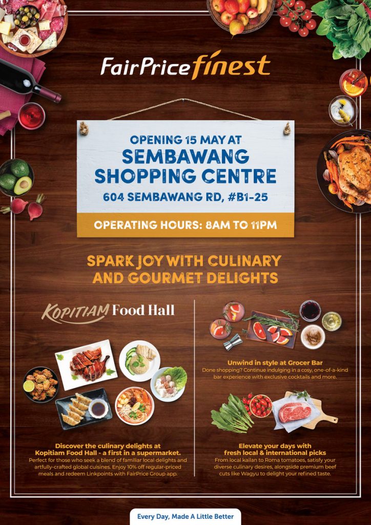 FairPrice Group Unveils First Blended Retail Concept at Sembawang Shopping Centre - Alvinology