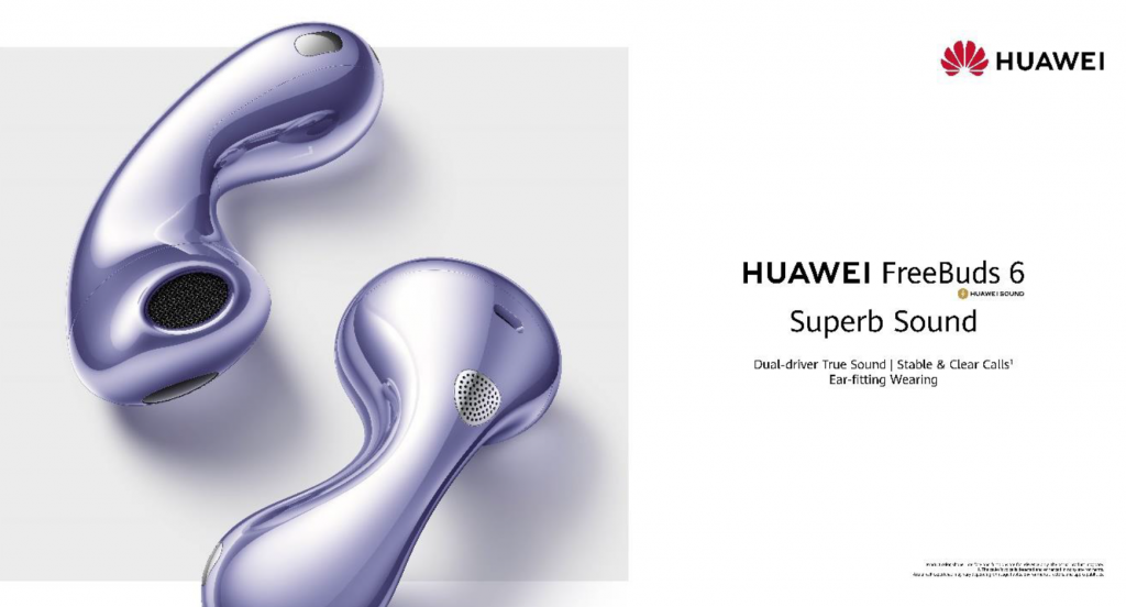 HUAWEI FreeBuds 6 Redefines Open-Fit Audio with Dual-Driver Power and 2.3 Mbps Lossless Transmission - Alvinology