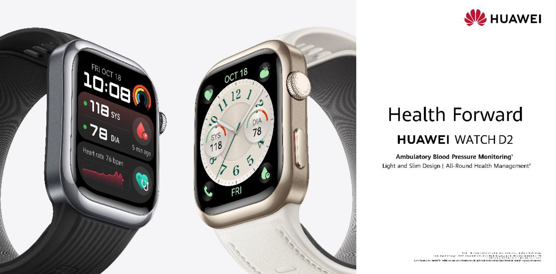 Huawei Unveils HUAWEI WATCH D2 in Singapore with Pro-Level Blood Pressure Monitoring - Alvinology