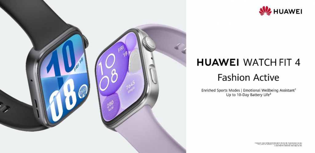 HUAWEI Launches Ultra-Slim WATCH FIT 4 Series with Pro-Level Outdoor Features - Alvinology