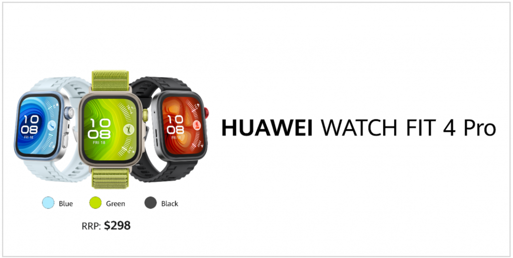 HUAWEI Launches Ultra-Slim WATCH FIT 4 Series with Pro-Level Outdoor Features - Alvinology