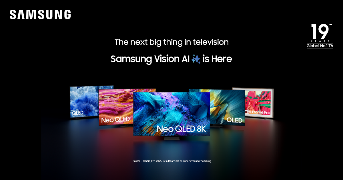 Samsung Launches Its Most Advanced TVs and Soundbars Yet, Powered by Vision AI - Alvinology