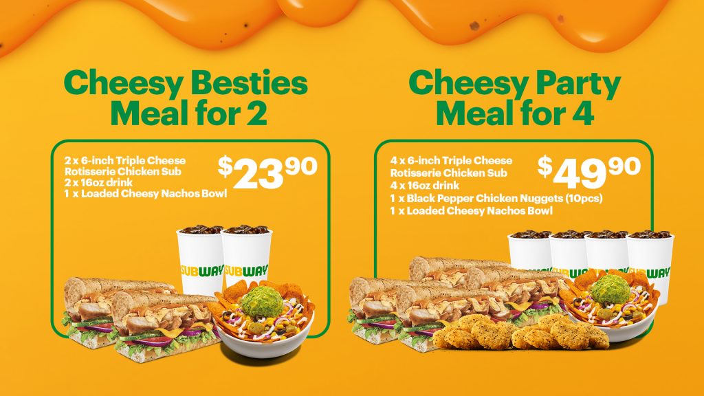 Say “Yes, Please” to Subway Singapore’s New Triple Cheese Rotisserie Chicken Sub — and Win Tasty Rewards - Alvinology