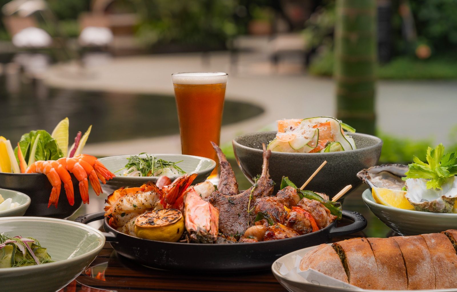 [Review] BBQ Nights at Oasis @ Grand Hyatt Singapore: A Sizzling Poolside Feast Paired with Free-Flow Drinks - Alvinology