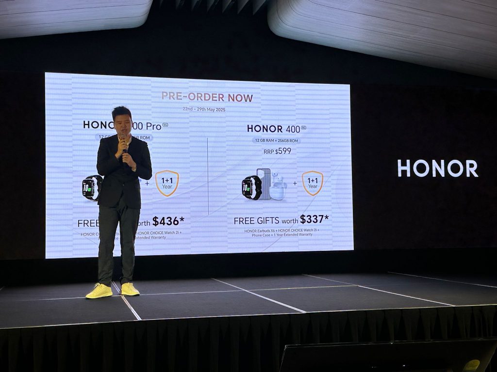 HONOR 400 Series Now Available for Pre-order in Singapore, Starting from S$599 - Alvinology