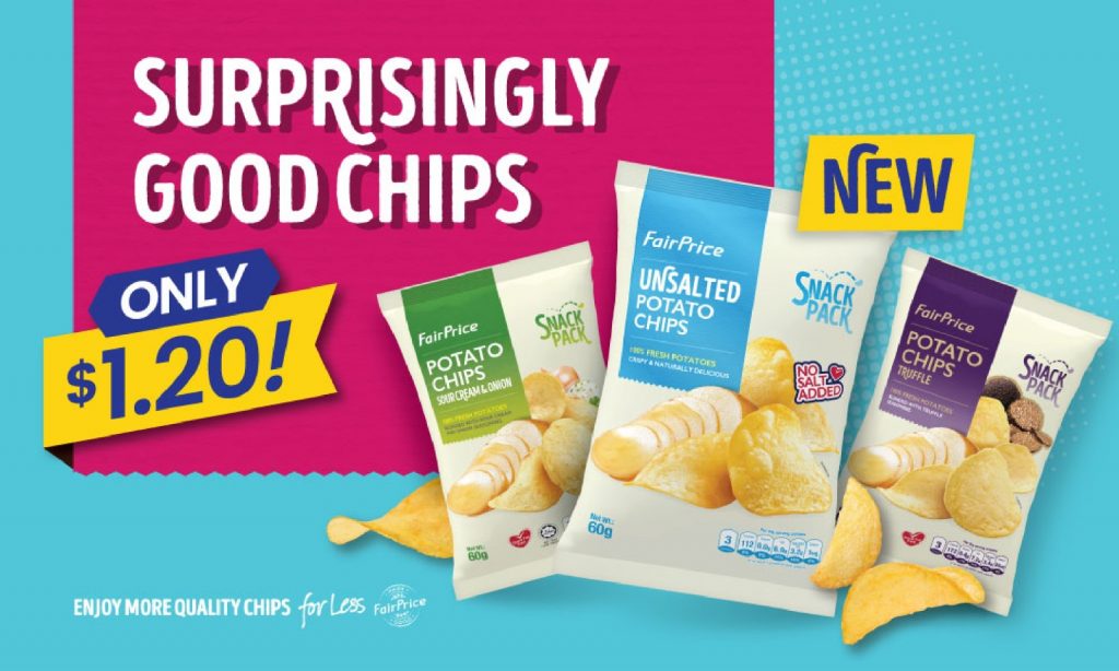 [PROMO] FairPrice Launches New Unsalted Potato Chips at Just $1.20 - Alvinology