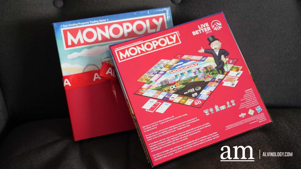 AIA Singapore Launches SG60-Themed Monopoly Set to Promote Holistic Wellbeing - Alvinology