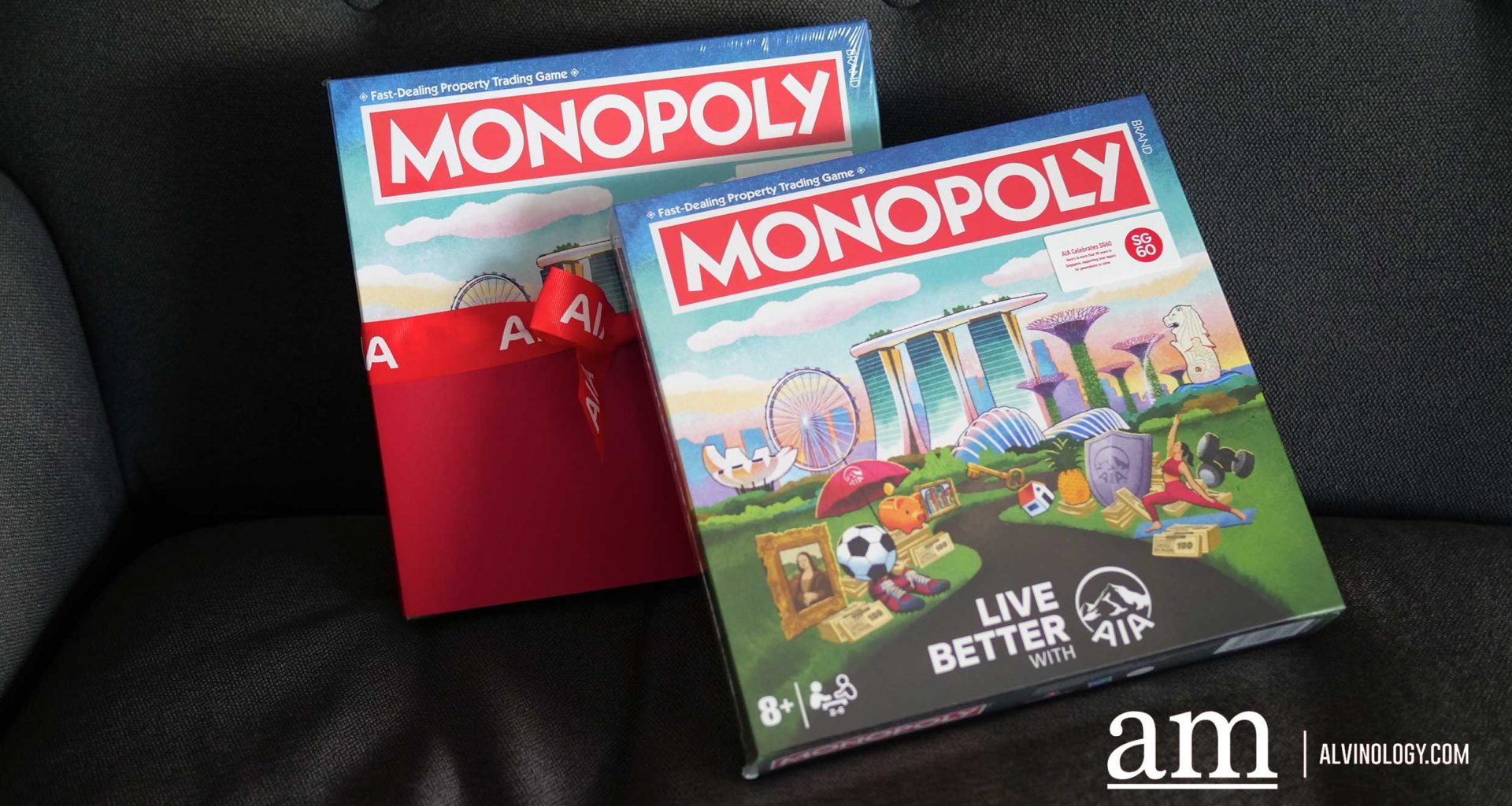 AIA Singapore Launches SG60-Themed Monopoly Set to Promote Holistic Wellbeing - Alvinology