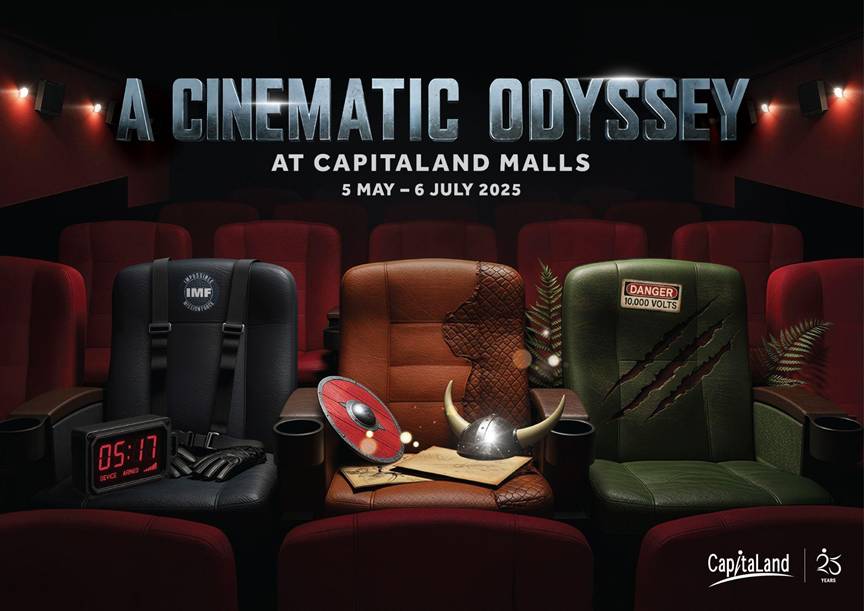 CapitaLand Unleashes Triple Blockbuster Campaign with Epic Film-Inspired Adventures Across 16 Malls - Alvinology