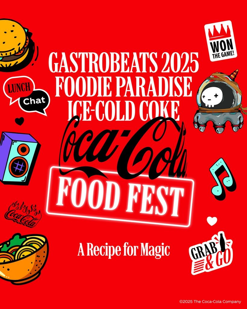 Coca-Cola Returns to GastroBeats 2025 with the Launch of Foodmarks and a Feast of Fun Coca-Cola Returns to GastroBeats 2025 with the Launch of Foodmarks and a Feast of Fun - Alvinology