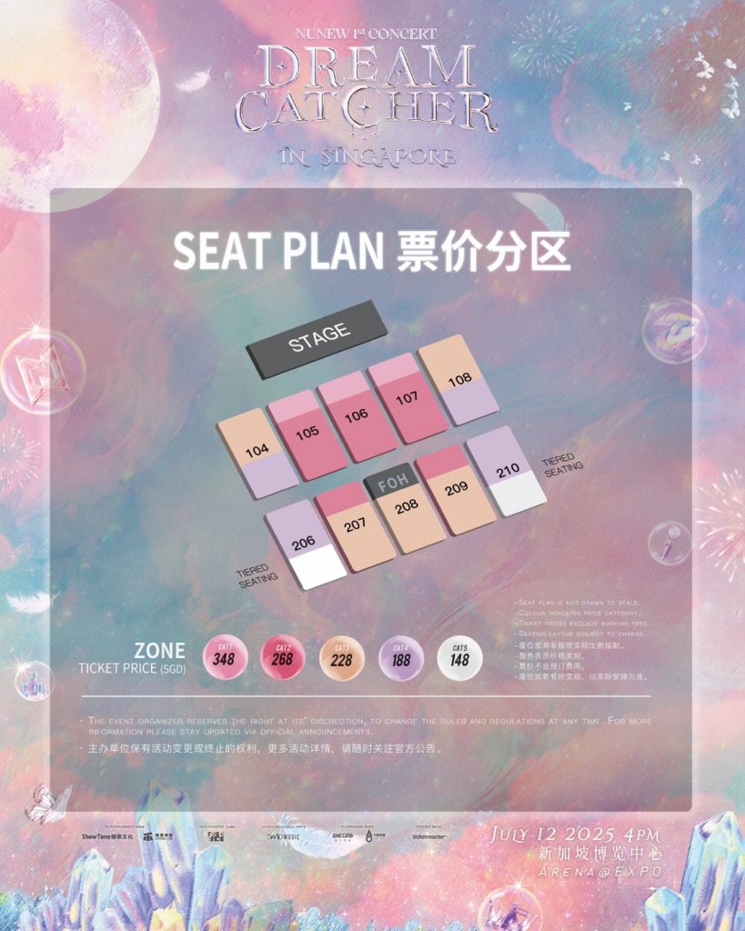 NuNew Brings First Solo Concert “Dream Catcher” to Singapore This July - Alvinology