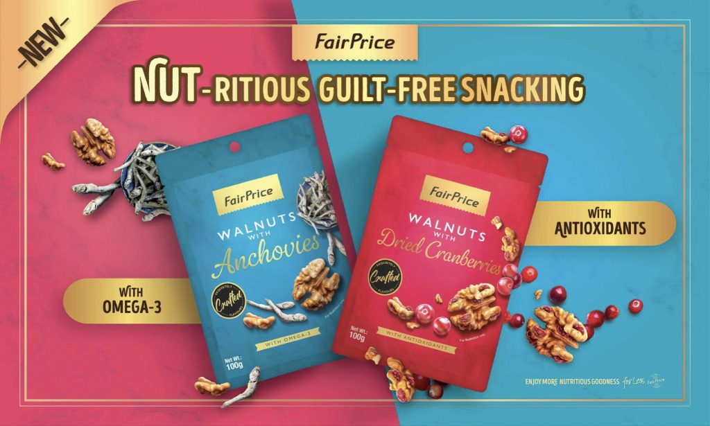 [PROMO] FairPrice Launches Two New Walnut Snacks with Anchovies and Dried Cranberries - Alvinology