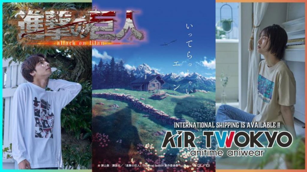 Limited-Edition “Attack on Titan” x AIR TWOKYO Streetwear Drops on Buyee - Alvinology