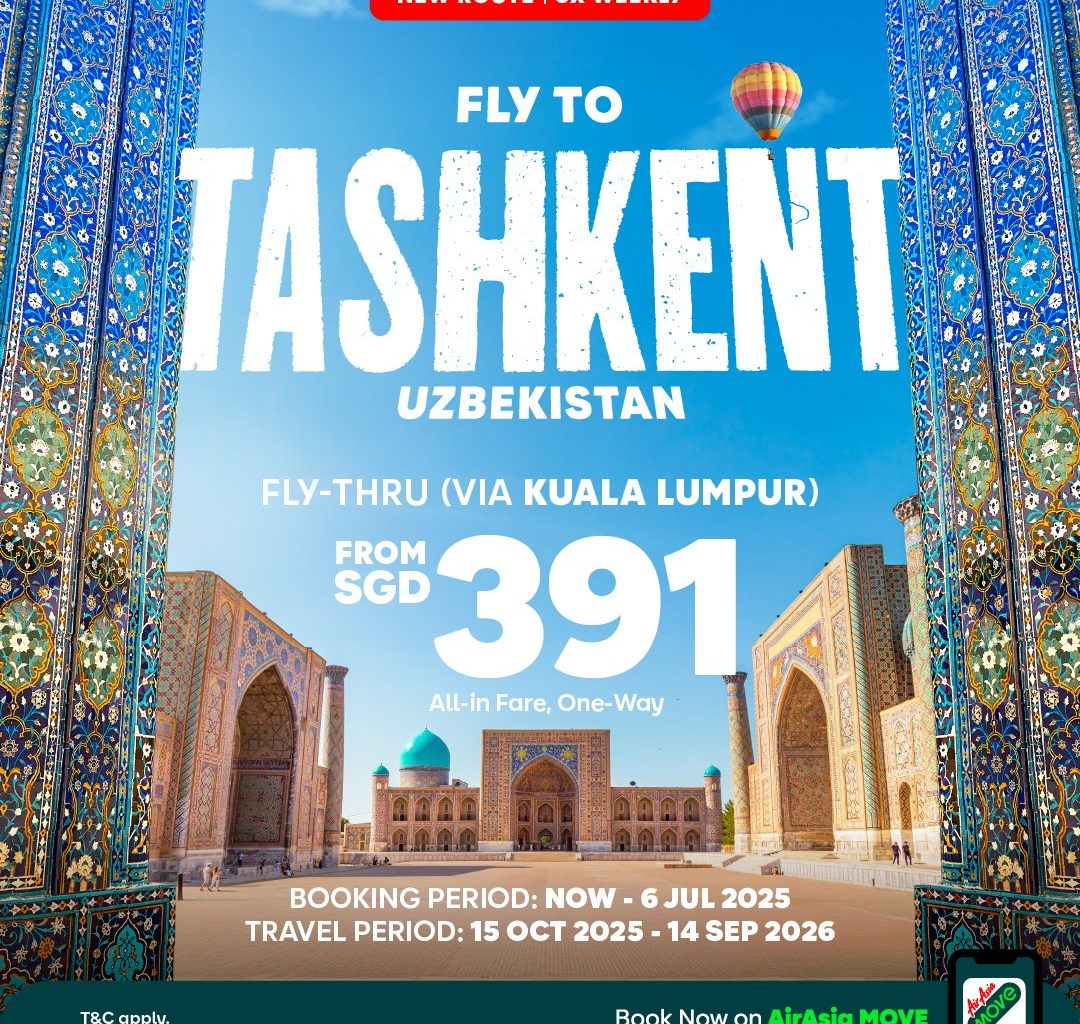 AirAsia X Opens Gateway to Uzbekistan: New Route to Tashkent via Kuala Lumpur from October 2025 - Alvinology