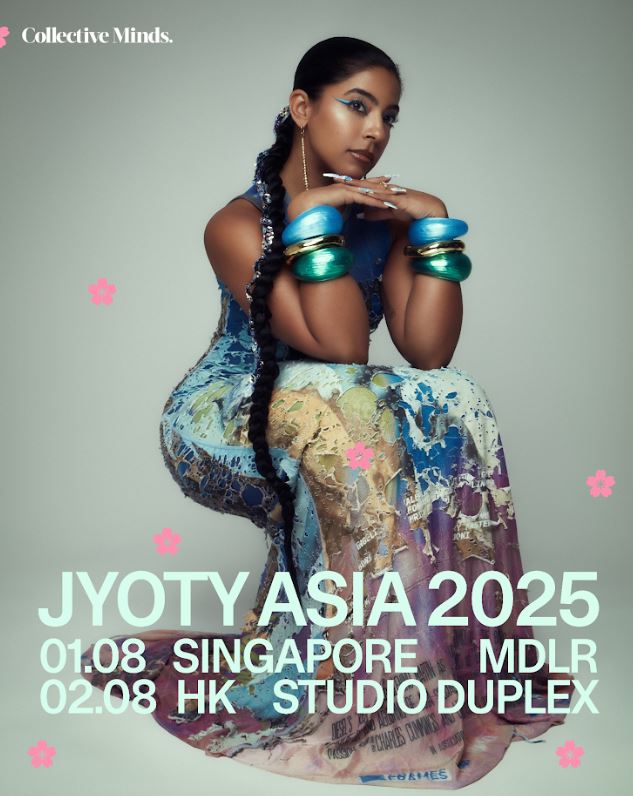 Underground Icon JYOTY Brings Her Asia Tour to Singapore and Hong Kong This August Underground Icon JYOTY Brings Her Asia Tour to Singapore and Hong Kong This August - Alvinology