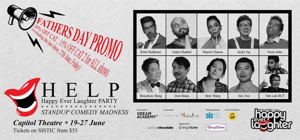 Dream Academy Presents "Happy Ever Laughter PARTY" – A Post-Election Comedy Extravaganza - Alvinology