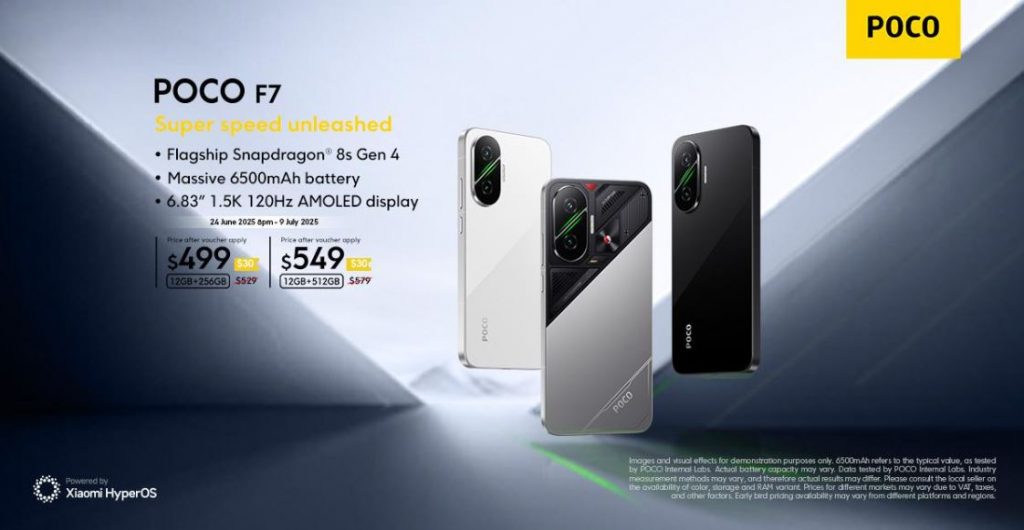 POCO F7 Unleashed: Power, Style, and Smarts Redefined in Flagship Form - Alvinology