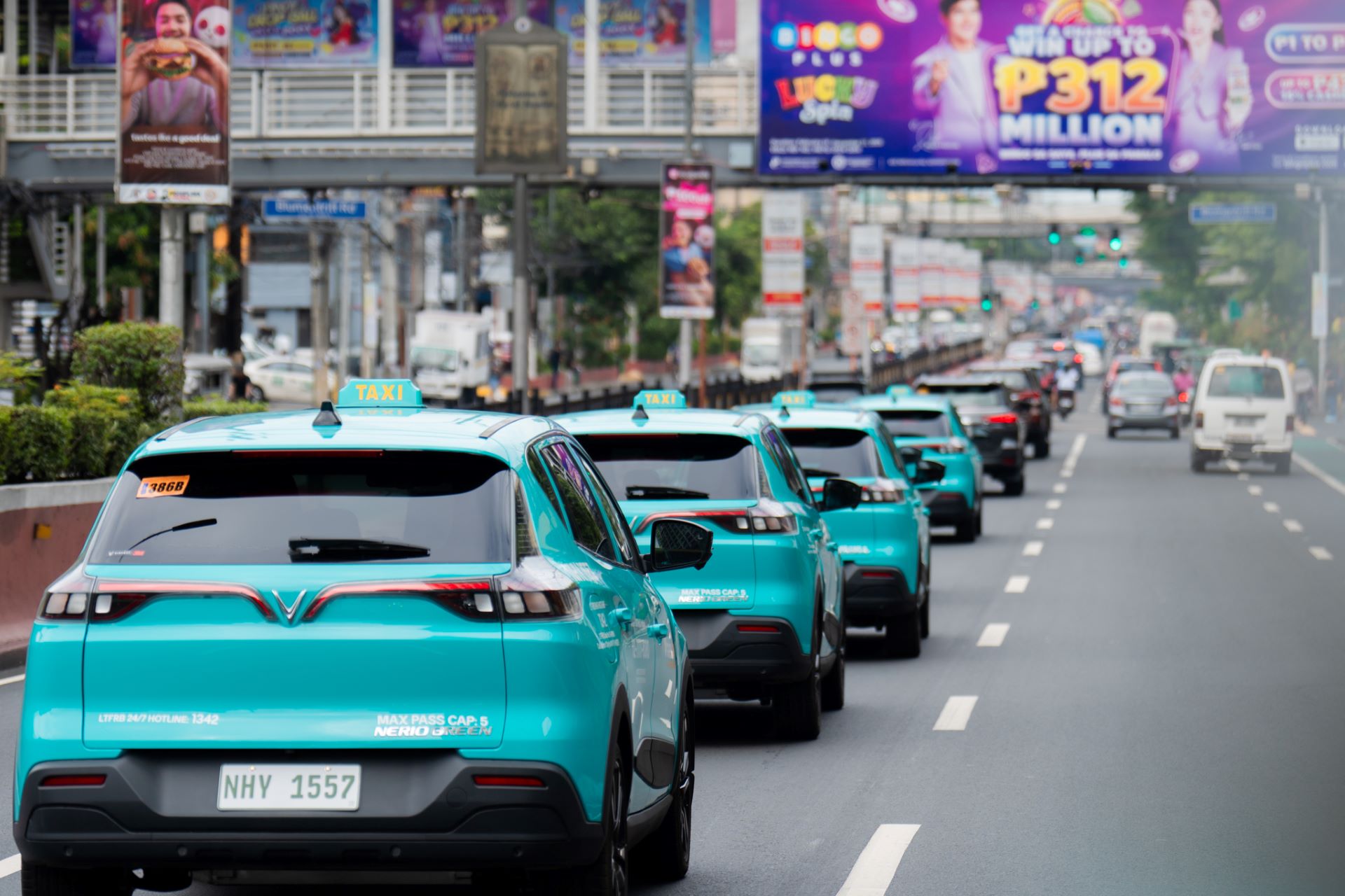GSM officially launches Green GSM – The first electric taxi brand in the Philippines The entire Green GSM fleet features the modern VinFast Nerio Green electric vehicles, offering smooth operation and eco-friendly performance.