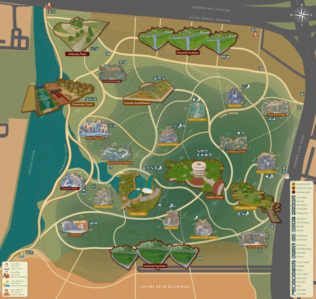 Winning Visions Reimagine Former Jurong Bird Park and Jurong Hill into a Bold New Playground for Work and Play - Alvinology