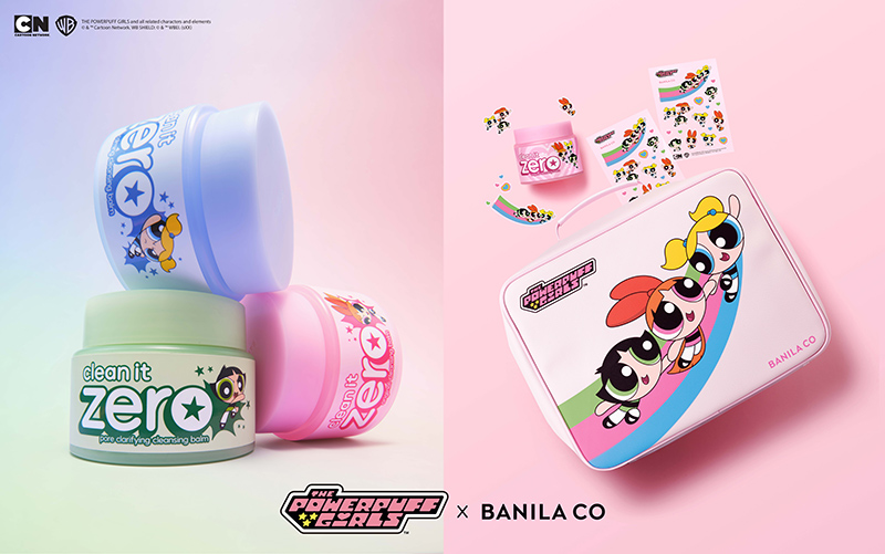 The Powerpuff Girls x BANILA CO Cleansing Balm Collection Lands in Singapore - Alvinology
