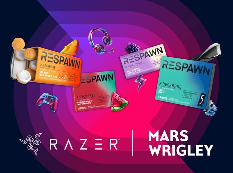 Razer and Mars Level Up Their Gamer Fuel Game with New RESPAWN Snack Line - Alvinology