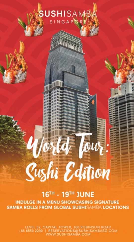 SUSHISAMBA Launches First-Ever SUSHI WEEK in Singapore for International Sushi Day 2025 - Alvinology