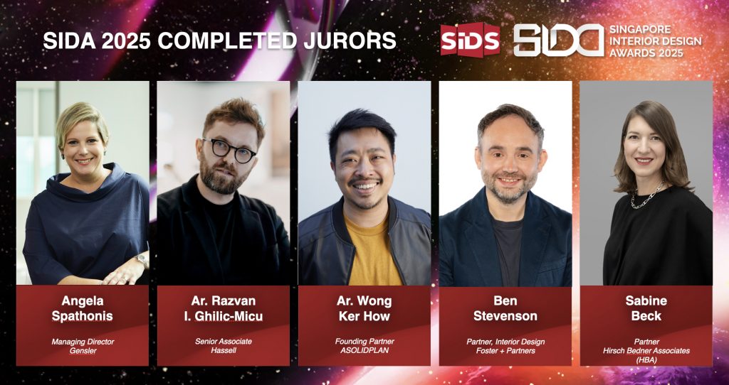 The Singapore Interior Design Awards 2025 Opens Global Call for Trailblazing Interior Design Projects - Alvinology