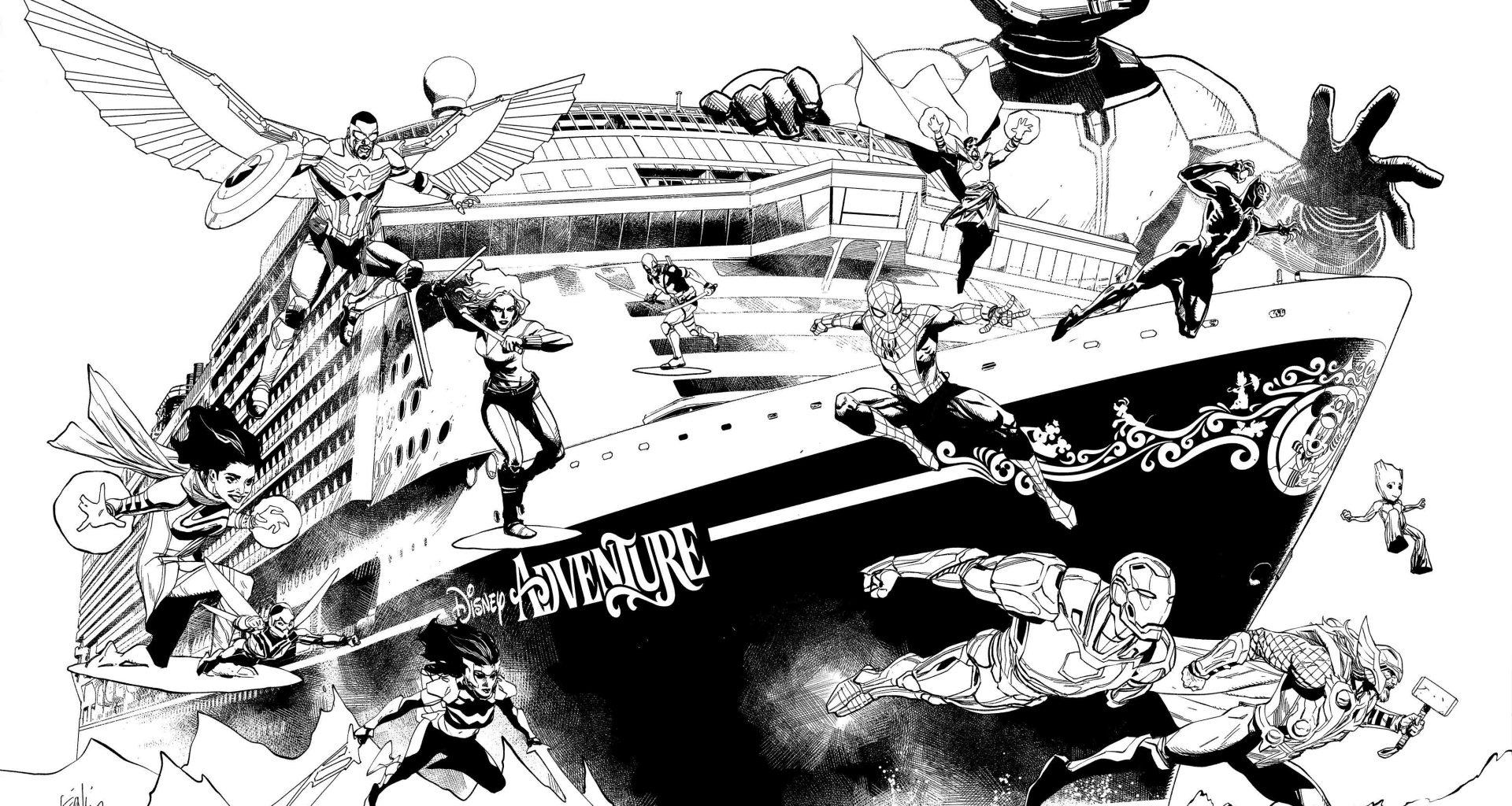 Disney Cruise Line and Marvel Unveil Exclusive Comic for Disney Adventure’s Inaugural Sailings - Alvinology