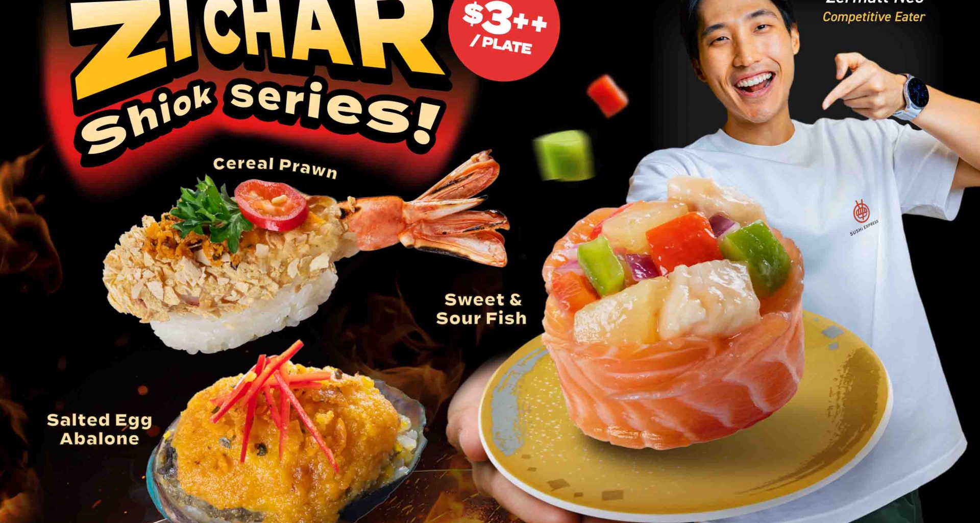 Sushi Express Unveils Zi Char Shiok Sushi Series with Zermatt Neo for National Day - Alvinology