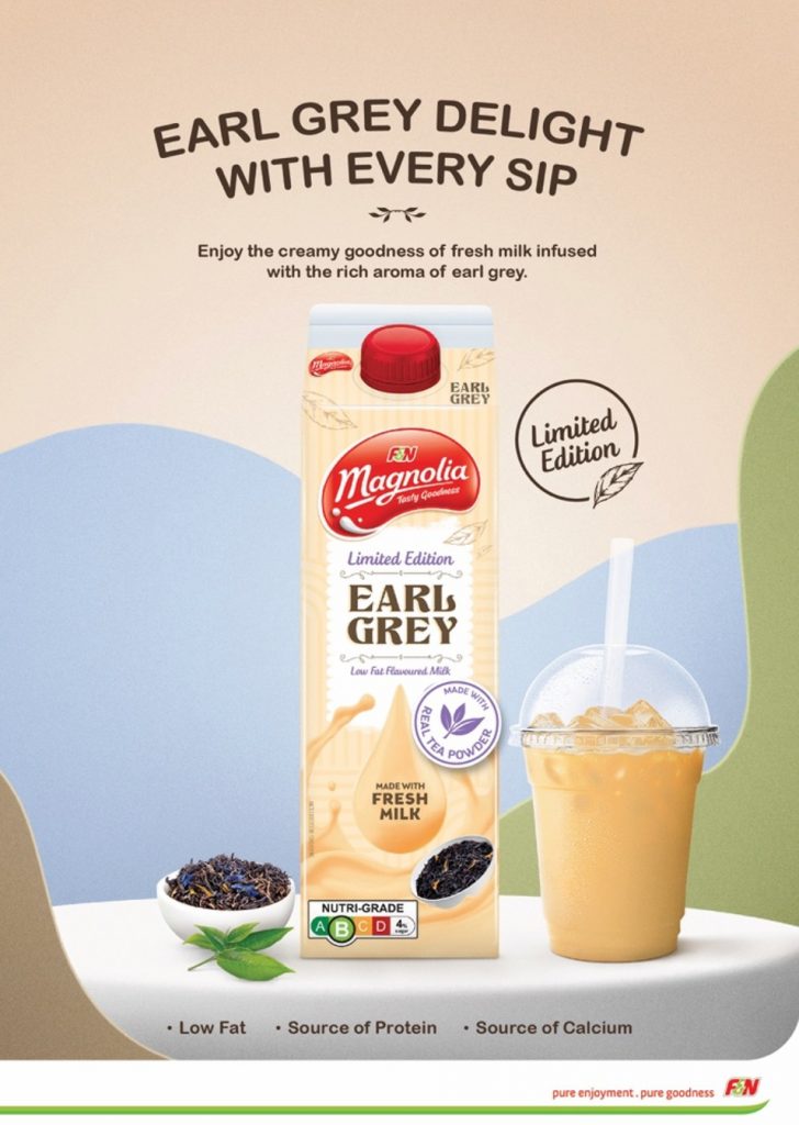F&N MAGNOLIA Launches Singapore’s First-Ever Earl Grey Flavoured Milk - Alvinology