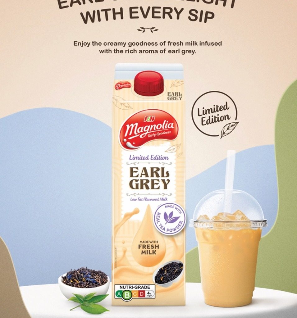 F&N MAGNOLIA Launches Singapore’s First-Ever Earl Grey Flavoured Milk - Alvinology
