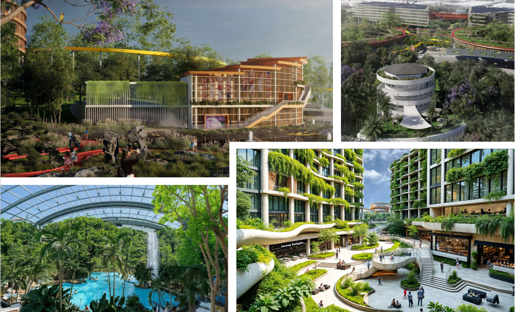 Winning Visions Reimagine Former Jurong Bird Park and Jurong Hill into a Bold New Playground for Work and Play - Alvinology