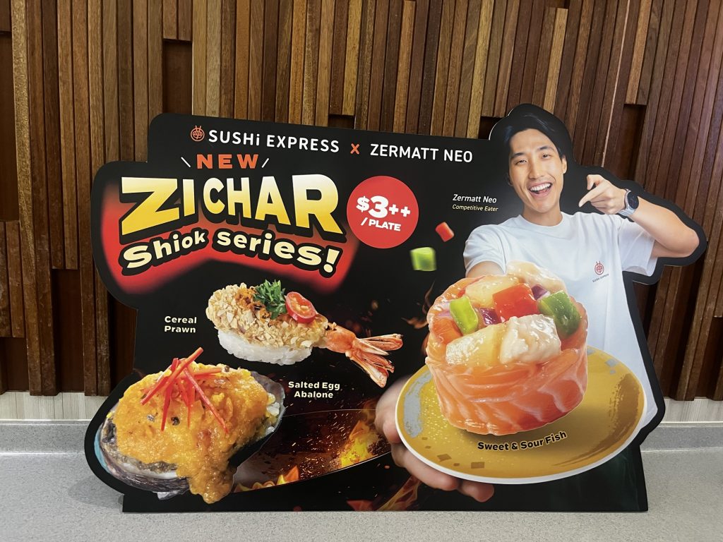 [Review] Sushi Express x Zermatt Neo Launches Zi Char-Inspired Sushi - Alvinology