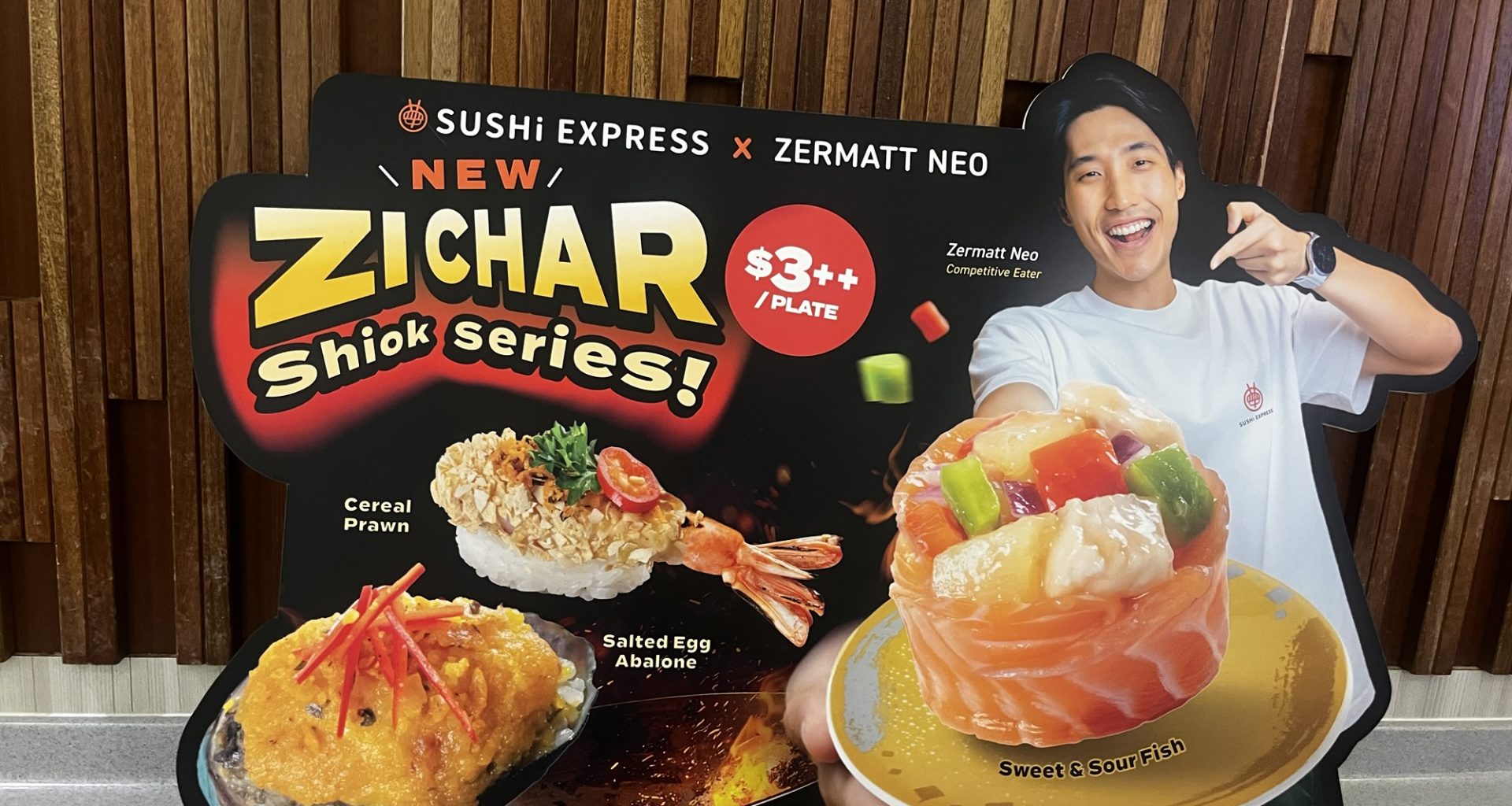 [Review] Sushi Express x Zermatt Neo Launches Zi Char-Inspired Sushi - Alvinology