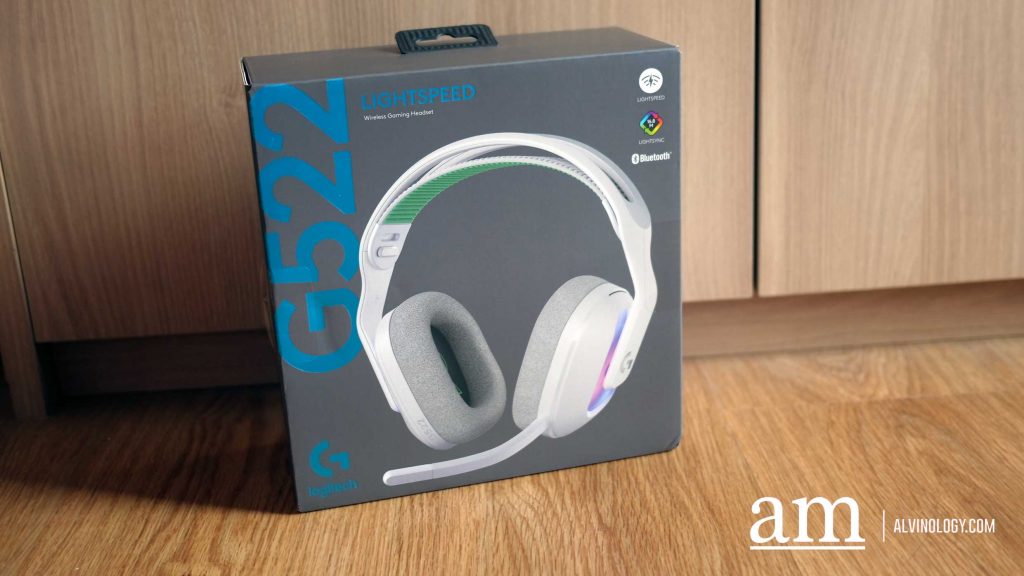 [Review] Level Up Your Game with the Showy Logitech G522 LIGHTSPEED Wireless Gaming Headset - Alvinology