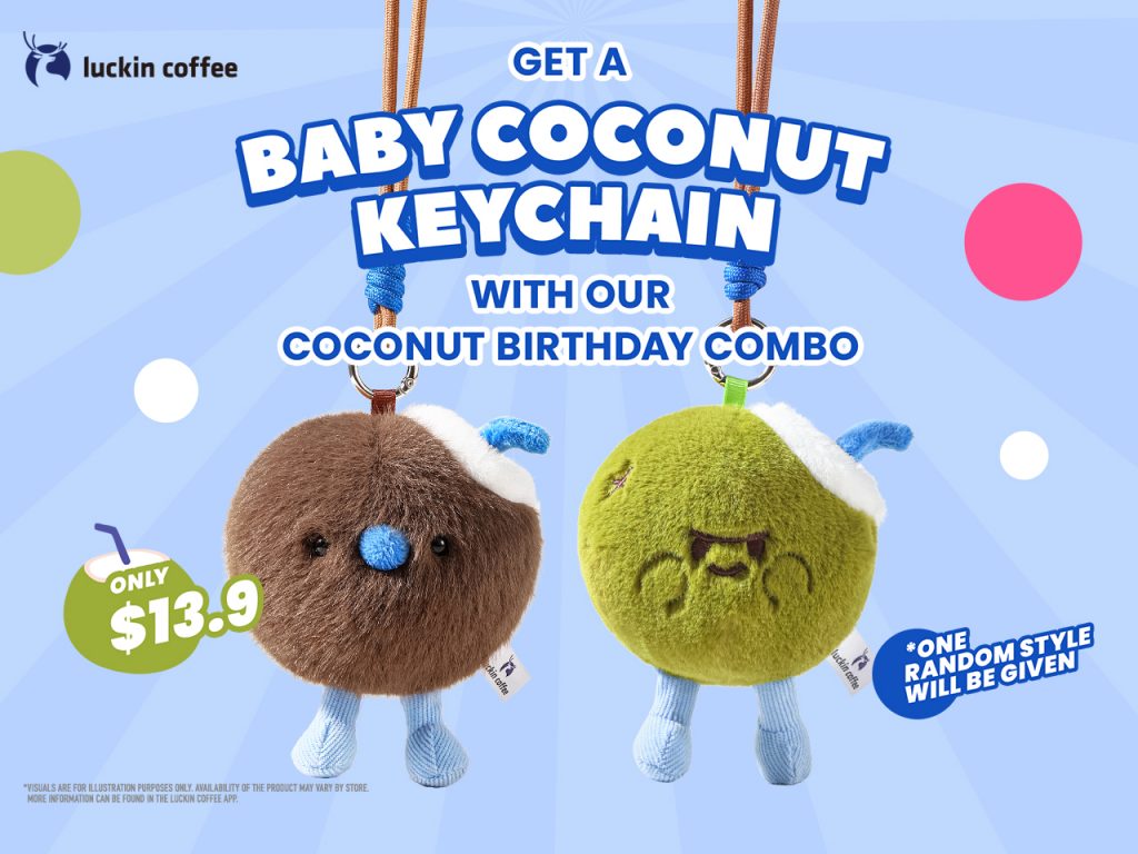 Luckin Coffee Launches Coconut & Jelly Latte with Tropical Keychain Collectibles and Island-Sourced Ingredients - Alvinology