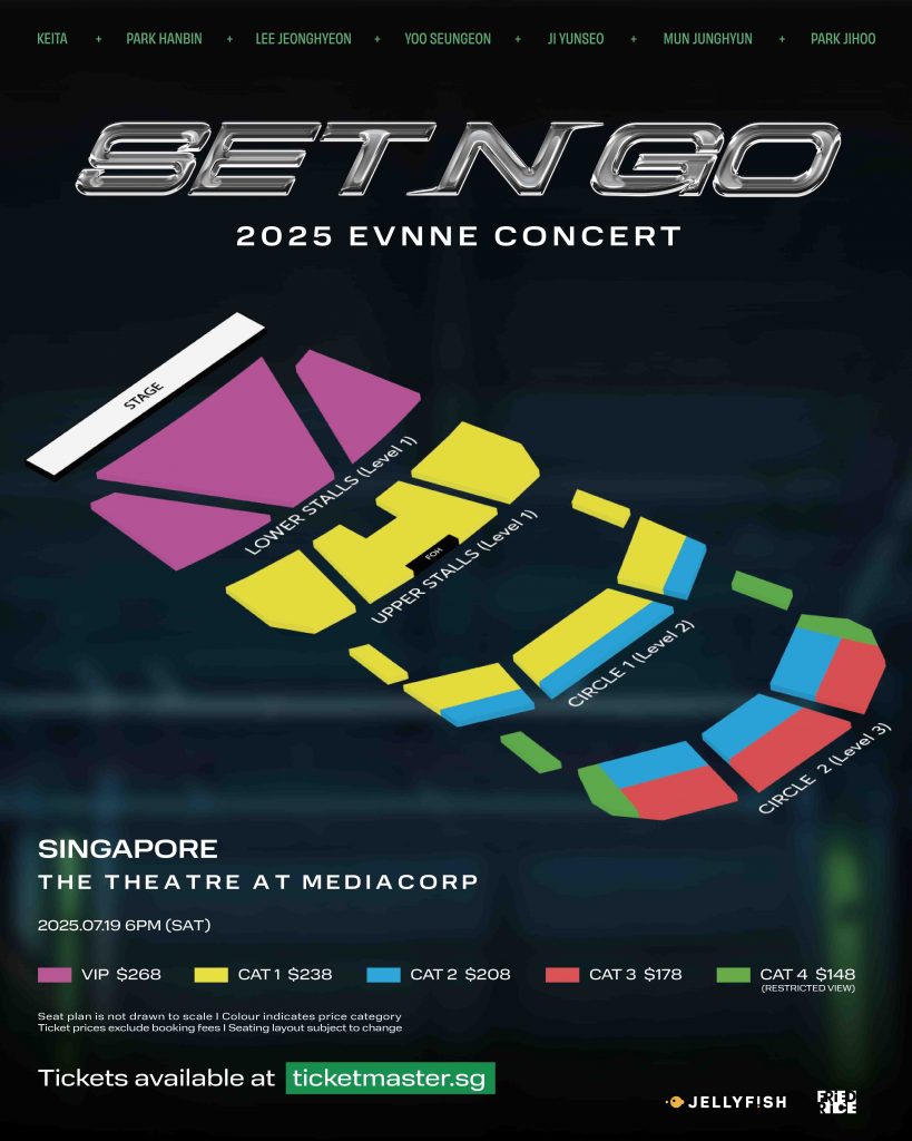 EVNNE Set to Ignite the Stage in Singapore with ‘SET N GO’ Concert This July - Alvinology
